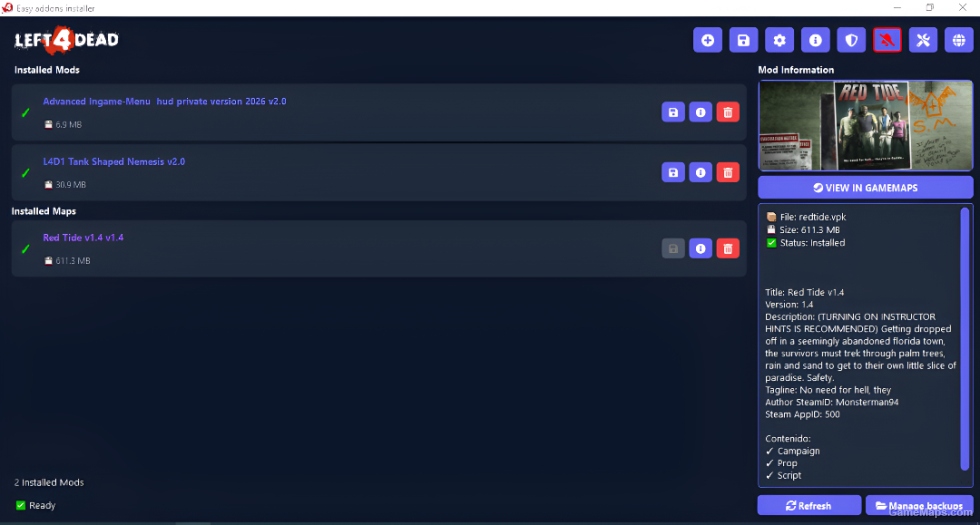 Easy Addons Installer Tool
