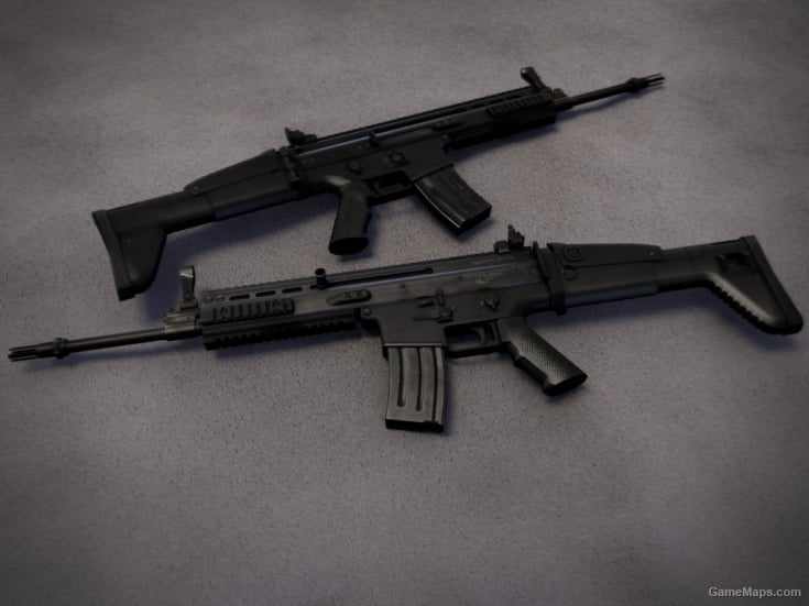 End of Days SCAR-L (Black) Replaces M16