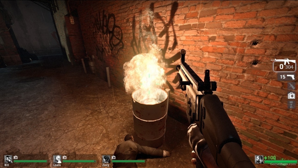 End of Days SCAR-L (Black) Replaces M16