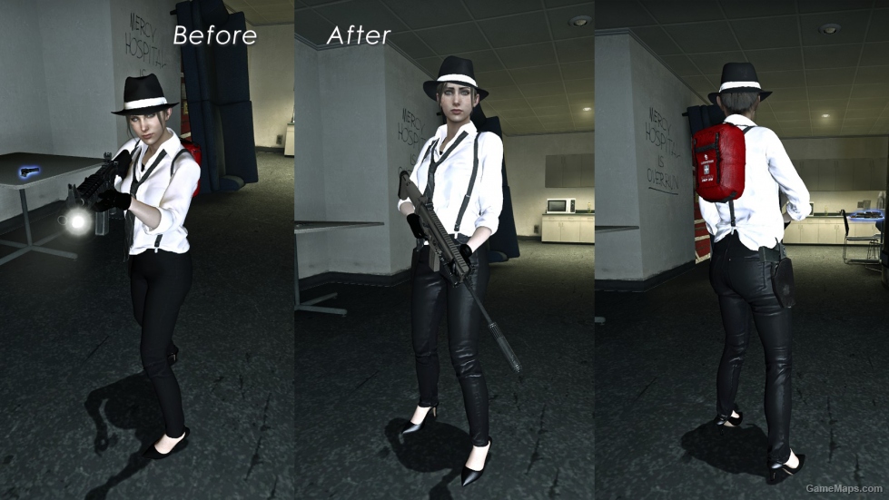 Enhanced Zoey Redfield Noir ~Reloaded 4x~