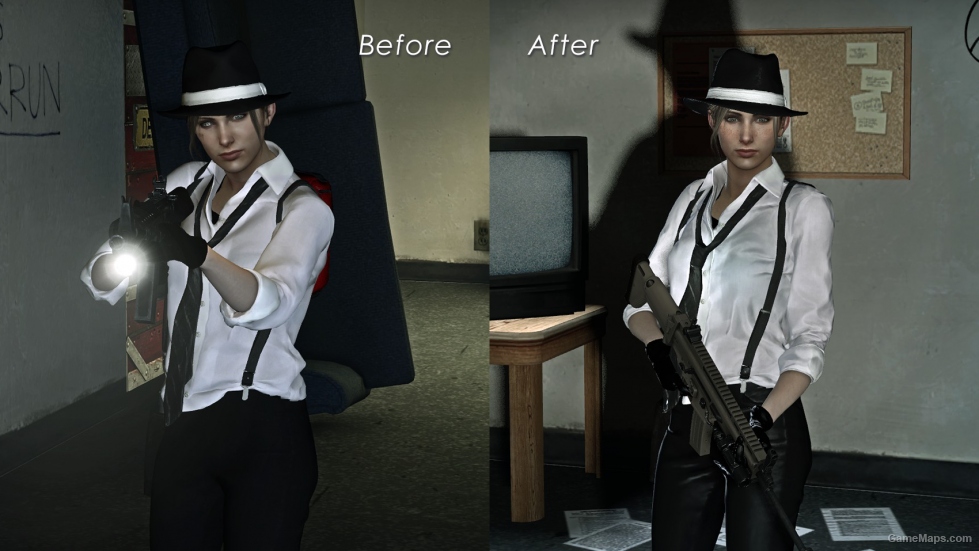 Enhanced Zoey Redfield Noir ~Reloaded 4x~