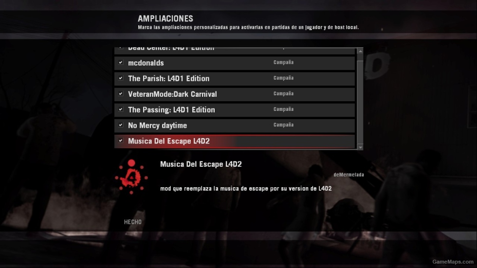 Escape Music L4D2