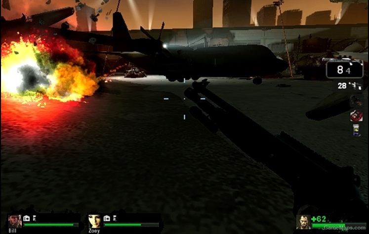 Explosive Burning Rock Tank