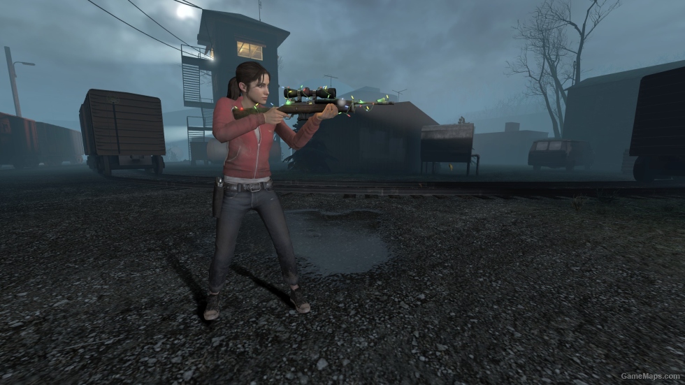 Festive Hunting Rifle
