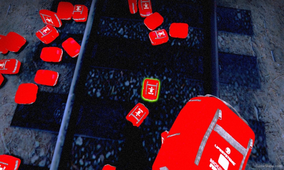 Fluorescent animated First aid kit
