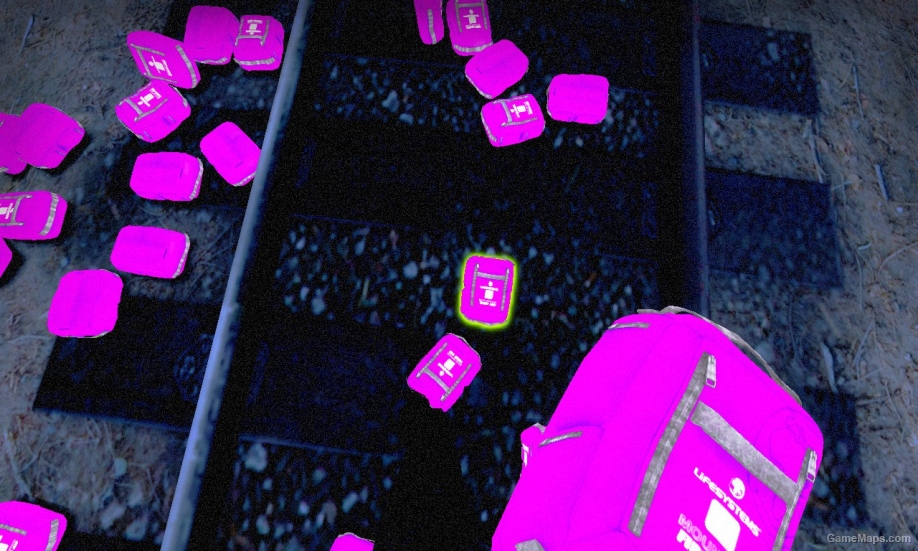 Fluorescent animated First aid kit