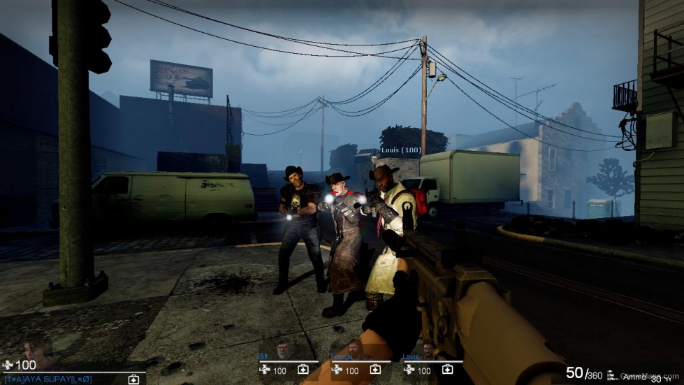 FN SCAR-L Silenced -L4D1