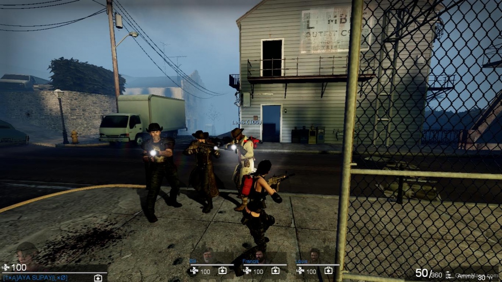 FN SCAR-L Silenced -L4D1