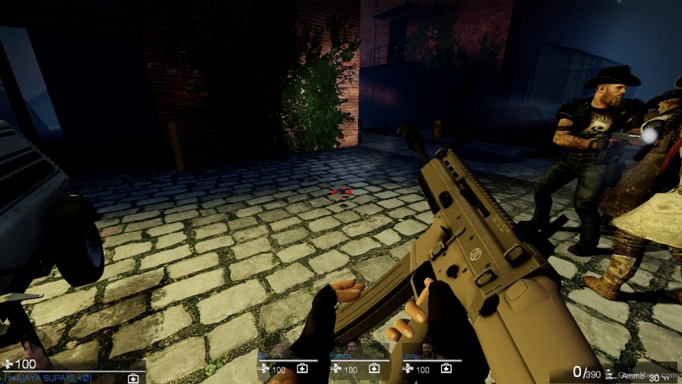 FN SCAR-L Silenced -L4D1