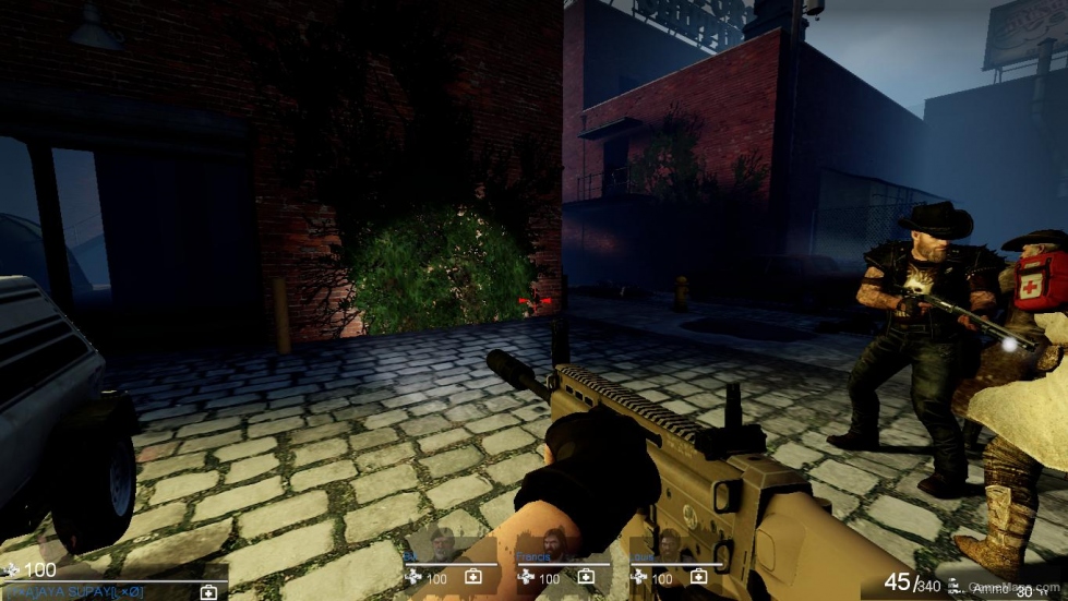 FN SCAR-L Silenced -L4D1