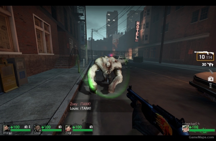 Freezer burn tank l4d1