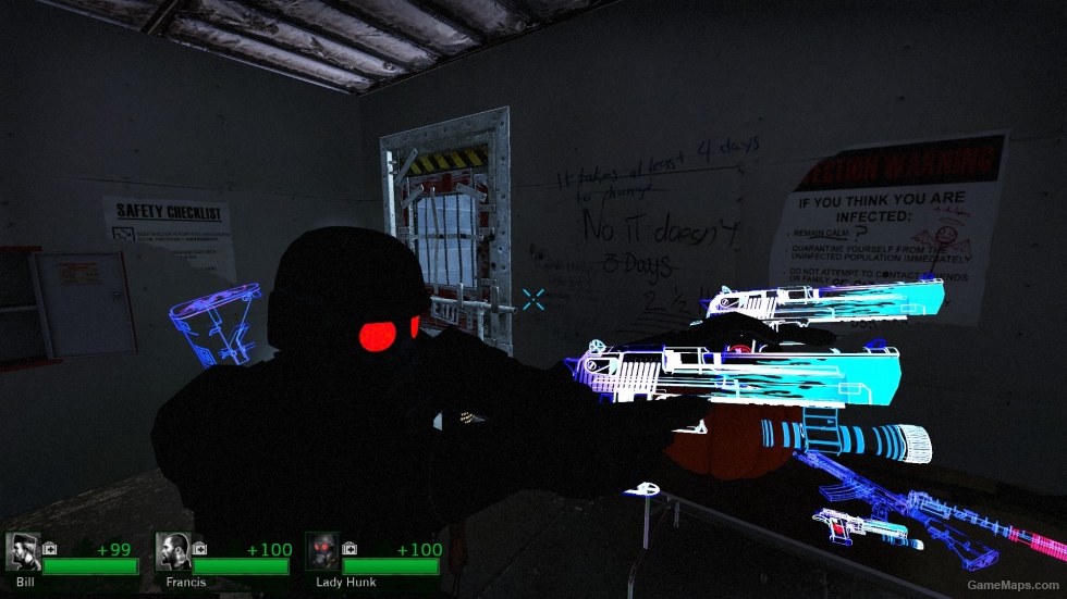 G & R Effect Weapons Pack (Blue Style)