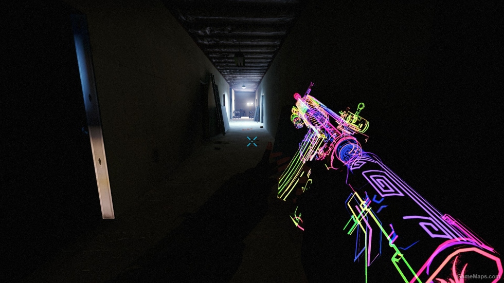 Glass & Rainbow M4A1 with COD Animations