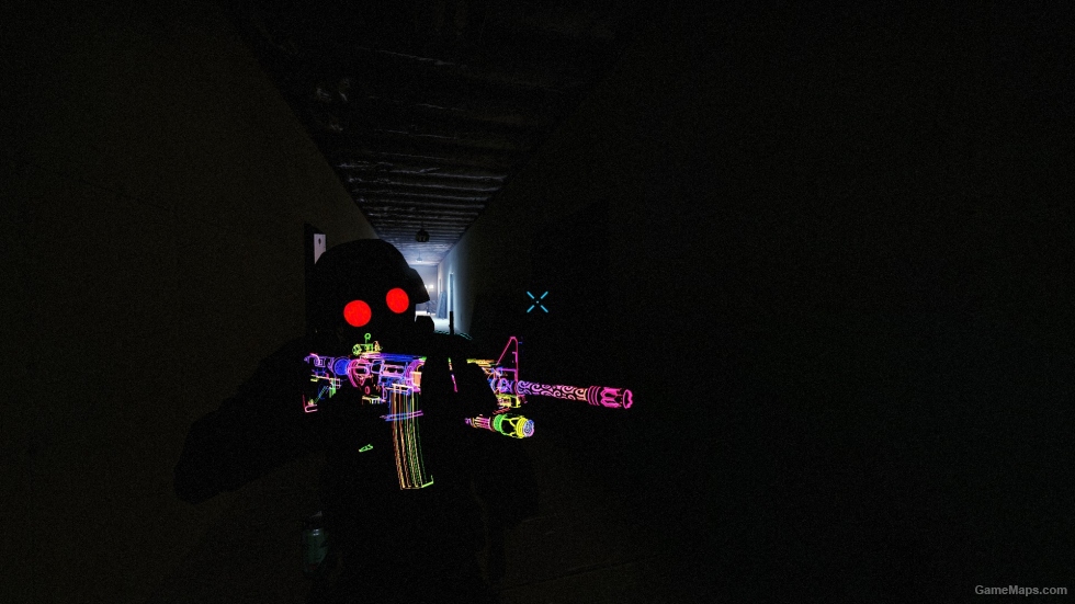 Glass & Rainbow M4A1 with COD Animations