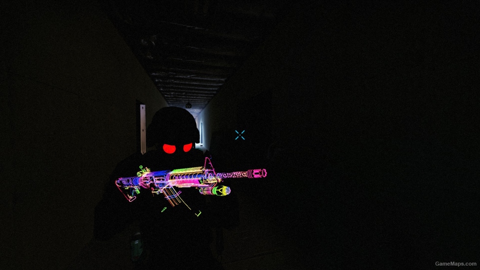 Glass & Rainbow M4A1 with COD Animations