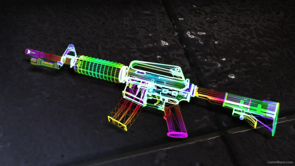 Glass Rainbow M4A1-s(Animated Texture)