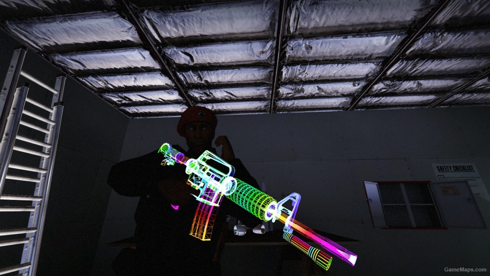 Glass Rainbow M4A1-s(Animated Texture)