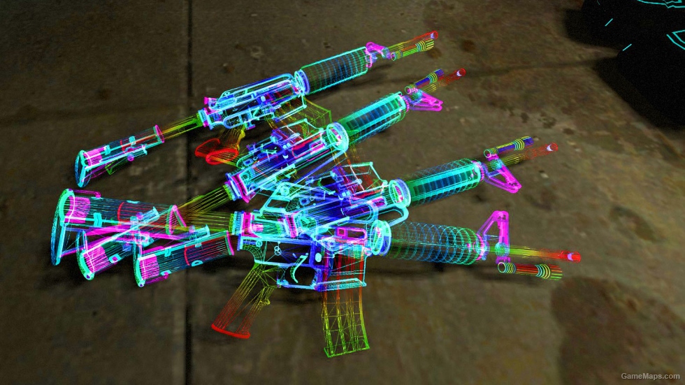 Glass Rainbow M4A1-s(Animated Texture)