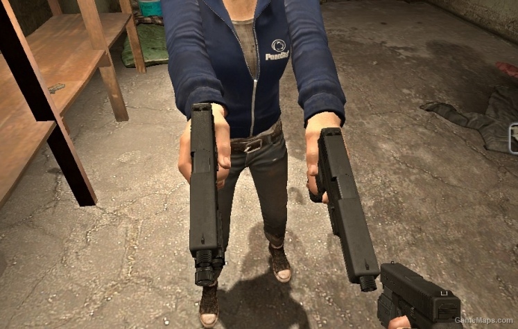 Glocks for L4D1 Colts