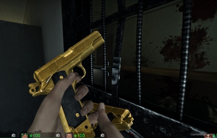 Gold 1911's (Dull) (L4D1)