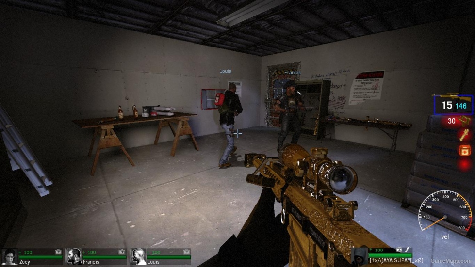 Gold Barrett .50 M82
