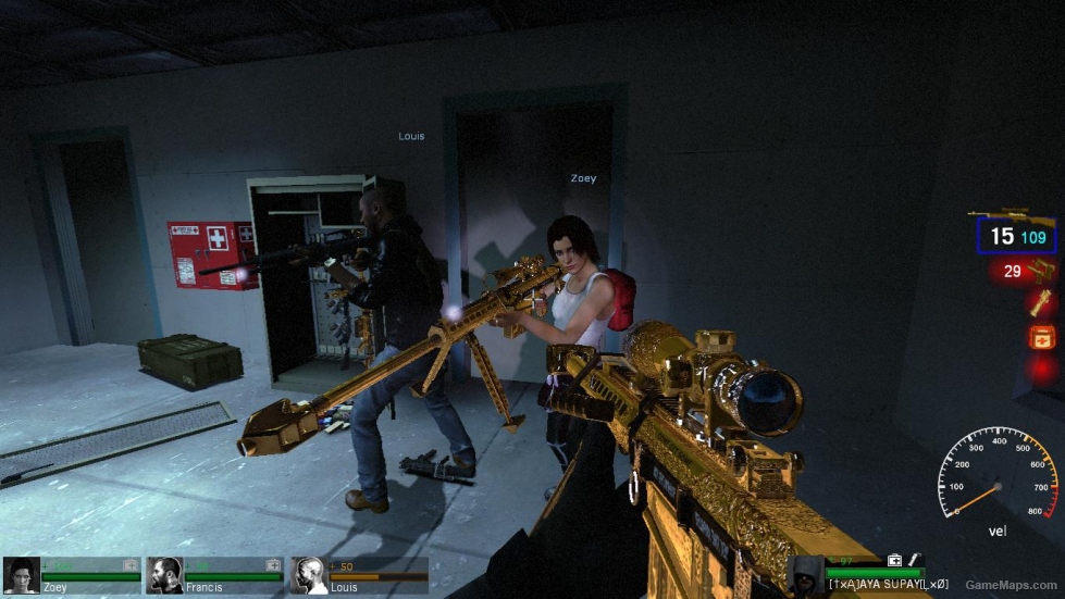 Gold Barrett .50 M82