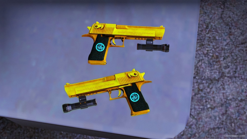Golden Desert Eagle