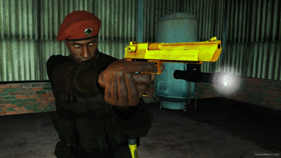 Golden Desert Eagle