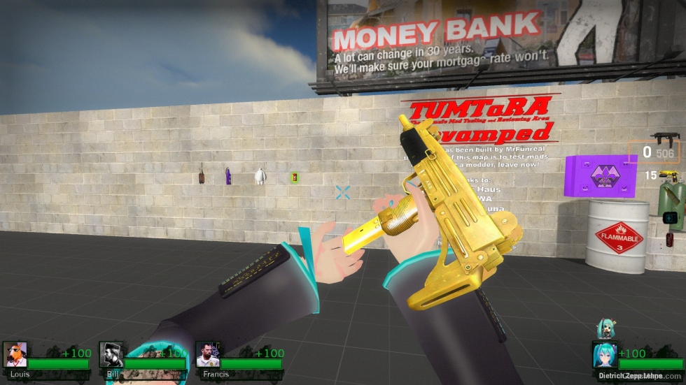 Golden Uzi