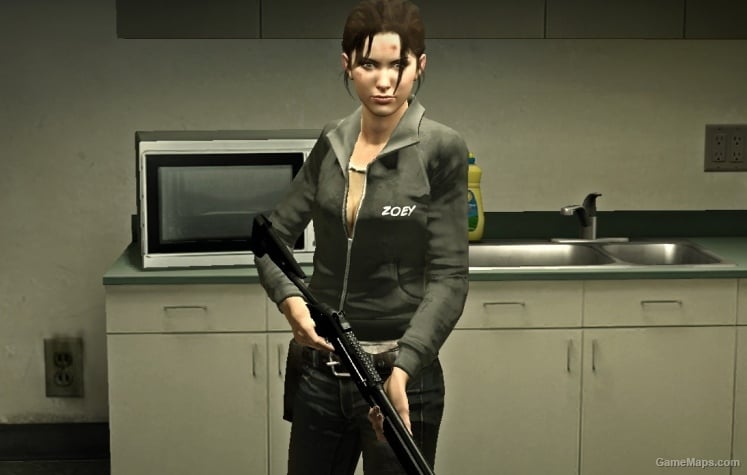 gray jacket zoey