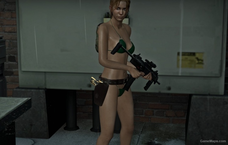 Green Bikini Zoey L4D1