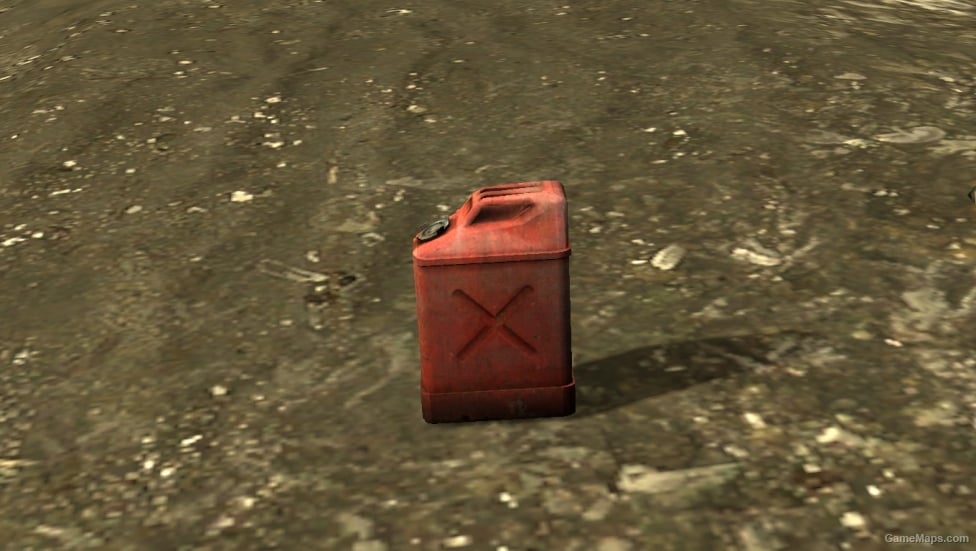 Half-Life 2 Canisters/Gascan, Propane Tank, and Oxygen Tank