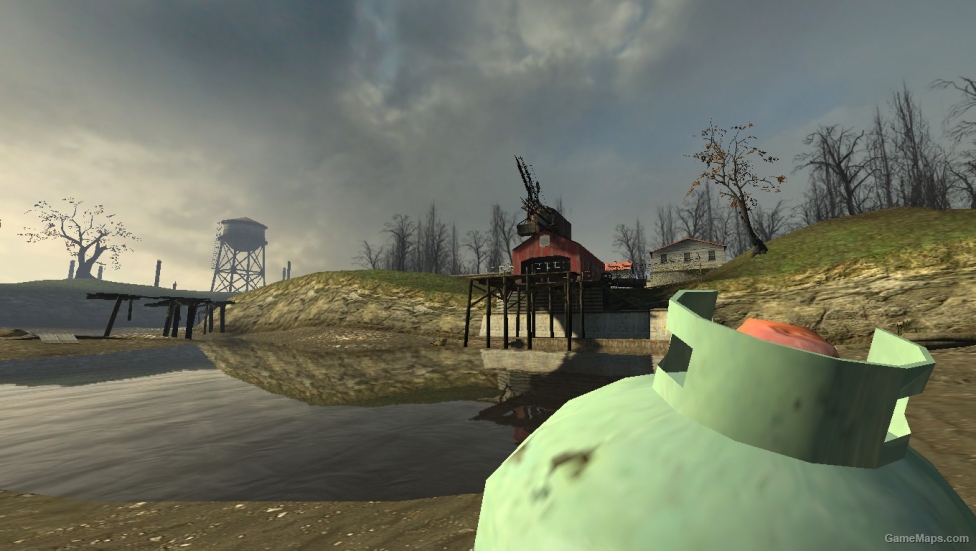 Half-Life 2 Canisters/Gascan, Propane Tank, and Oxygen Tank