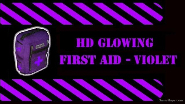 HD Glowing First Aid Kit - Violet