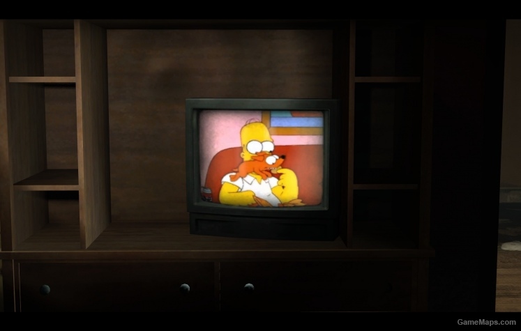 Homer vs Puppies on TV (L4D1)