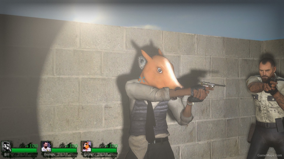 Horse Louis（Fps arms fixed）with tactical white