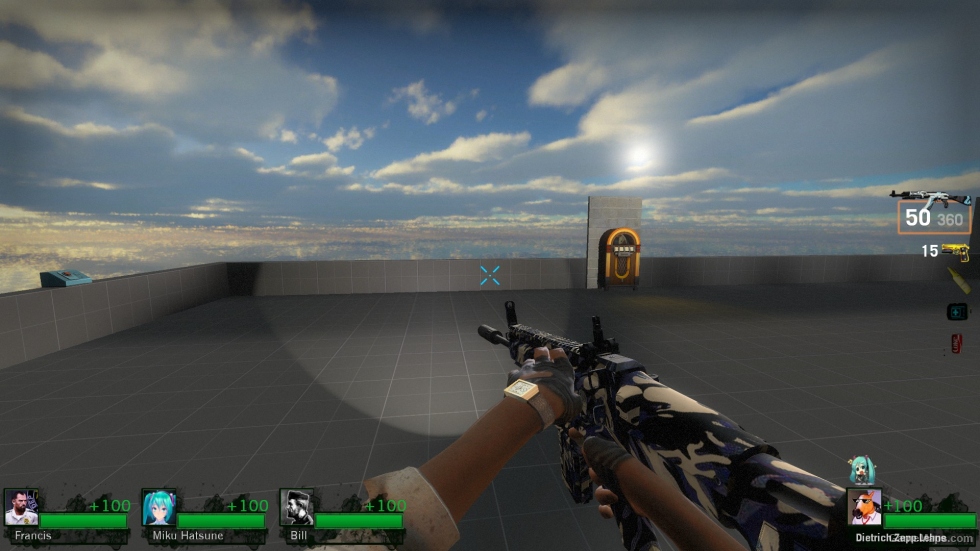 Horse Louis（Fps arms fixed）with tactical white