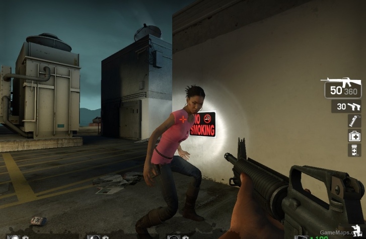 Hunter is Rochelle from l4d2