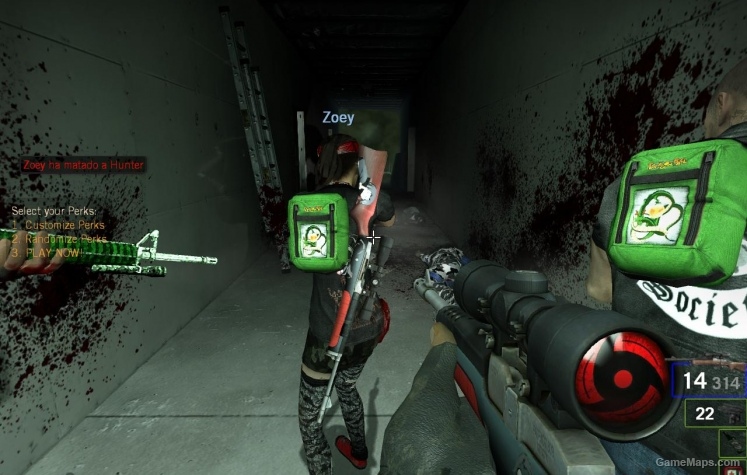 hunting rifle uchiha legacy L4d1