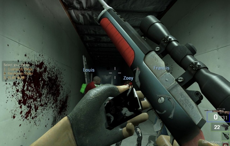 hunting rifle uchiha legacy L4d1