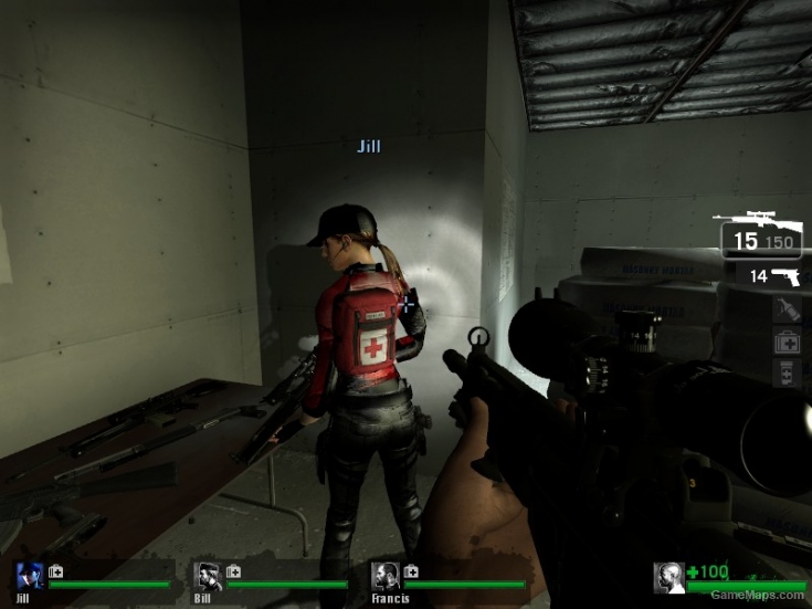 Jill Valentine in Red