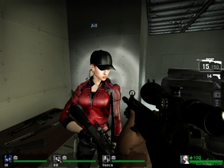 Jill Valentine in Red