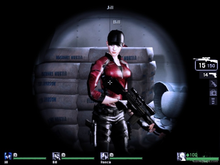 Jill Valentine in Red
