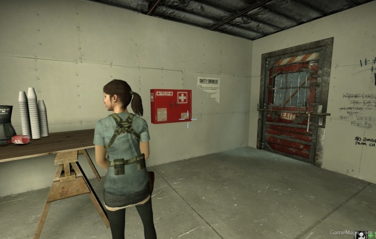 Jill Valentine Inspired zoey l4d1