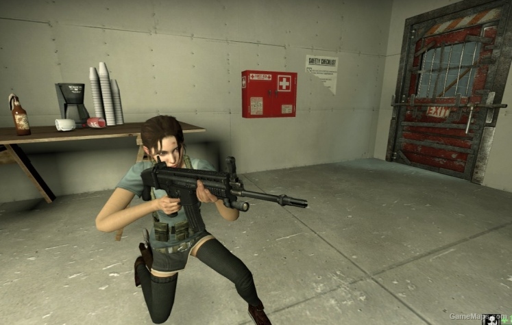 Jill Valentine Inspired zoey l4d1