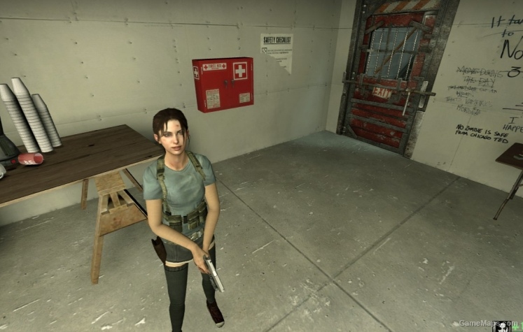 Jill Valentine Inspired zoey l4d1