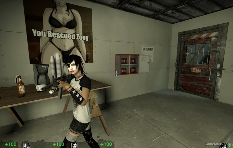 Kiss zoey l4d1