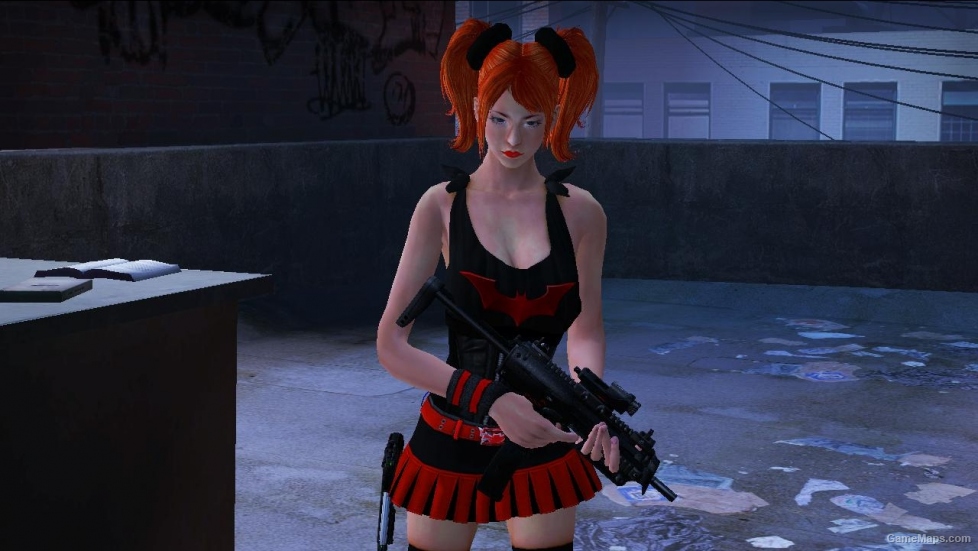 L4D-Foxy Red Bat replaces to Zoey