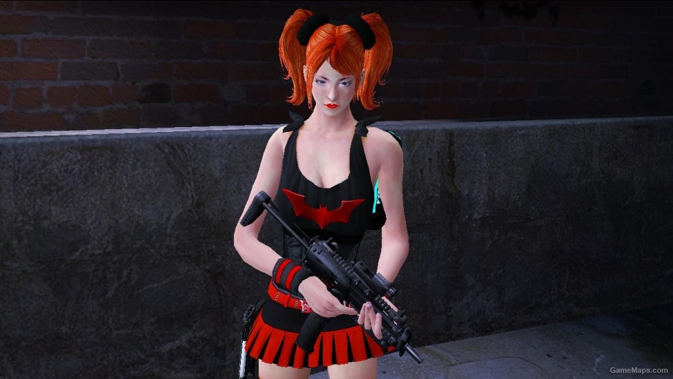 L4D-Foxy Red Bat replaces to Zoey