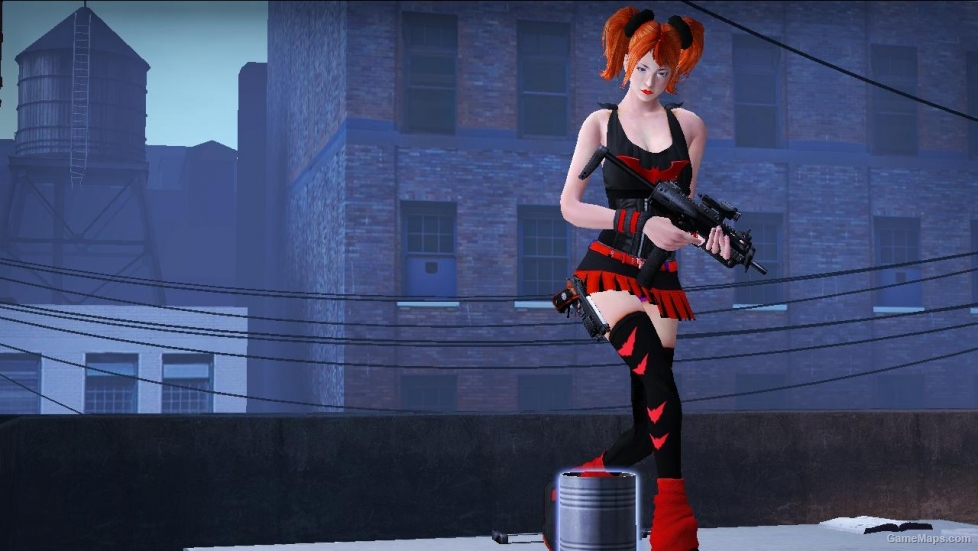 L4D-Foxy Red Bat replaces to Zoey